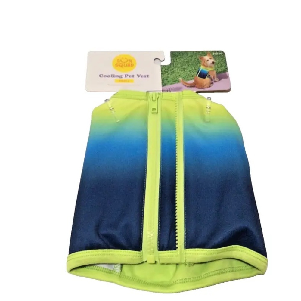 Sun squad pet cooling vest. Size small. NWT